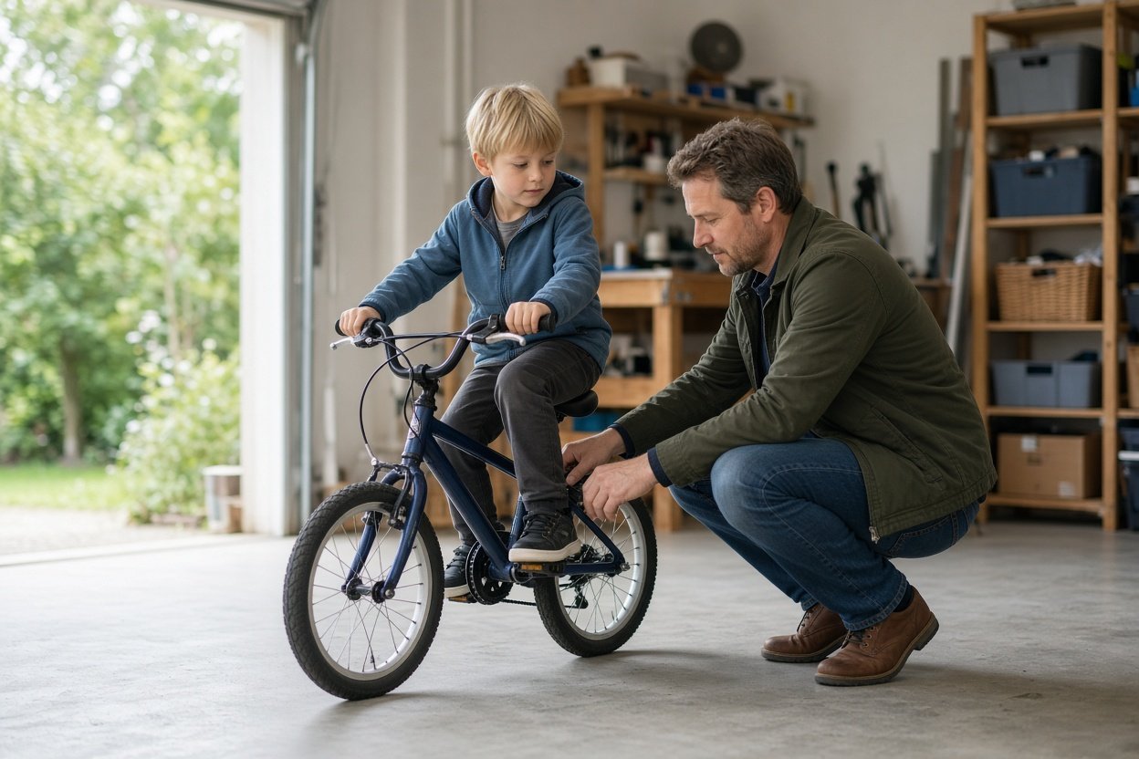 Cykel 18 tum: rätt storlek för barnet